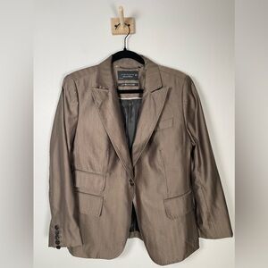 Zara Woman Limited Edition Wool/Silk Blazer